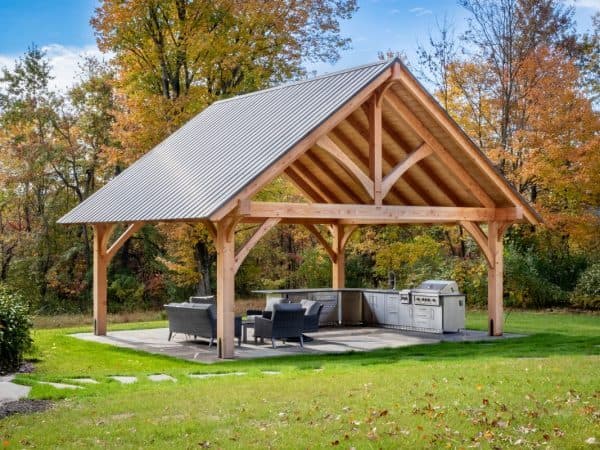 Kingston PRO Timber Frame Pavilion